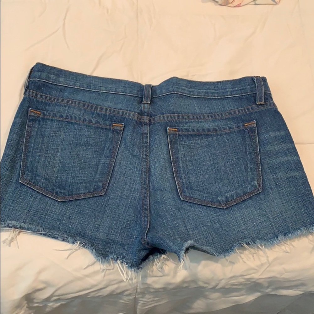 J Brand Cutoff Denim Blue Shorts Size 28